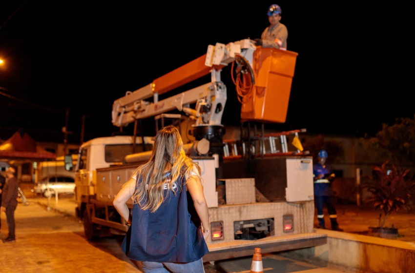 Mutirão da Sima restabelece 70 luminárias no Residencial Maceió I