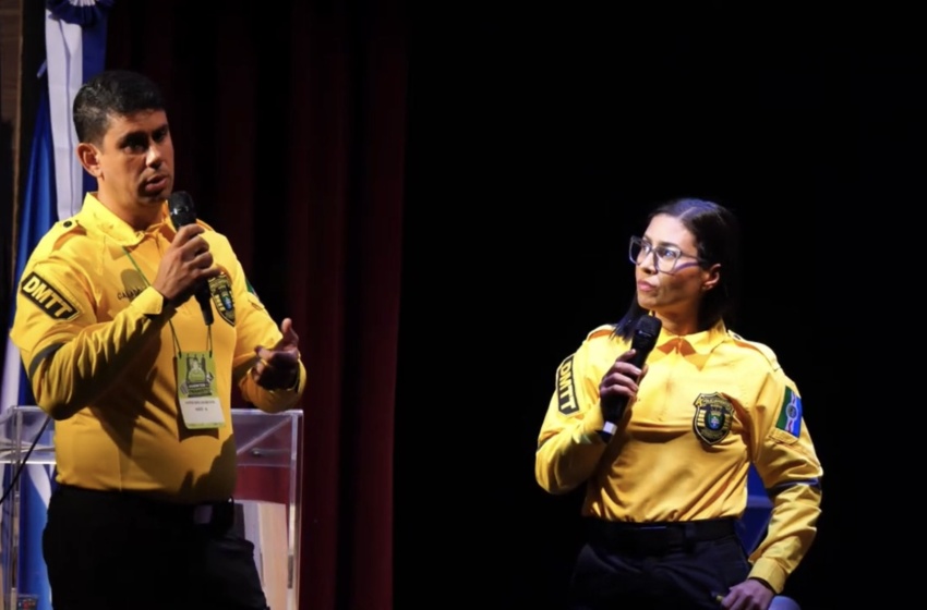 Agentes do DMTT ministram palestra em evento nacional de trânsito na Paraíba