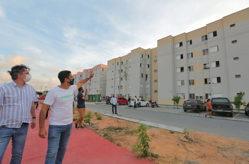 500 novas moradias: vistoria Residencial Vale Bentes II