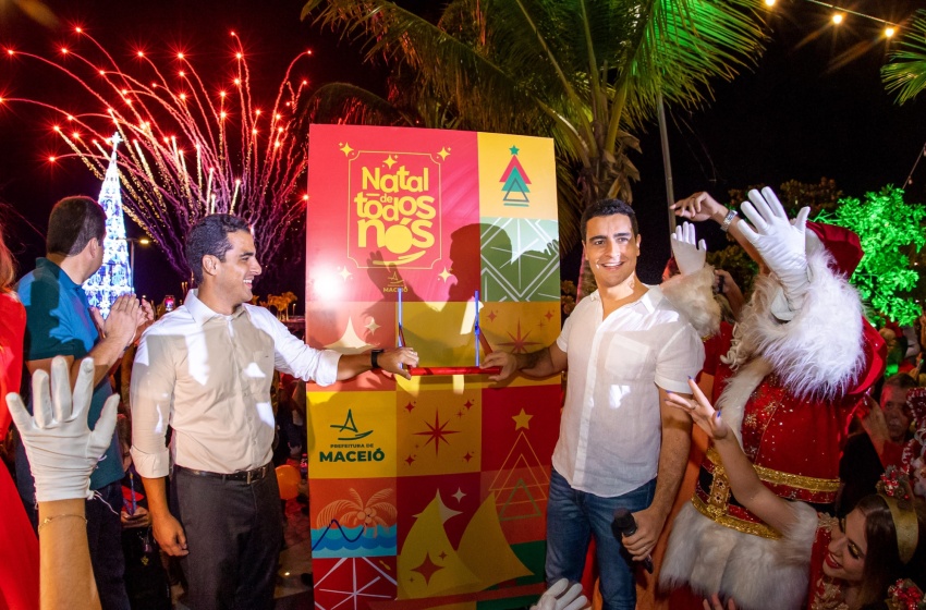 Prefeitura abre oficialmente o Natal em Maceió