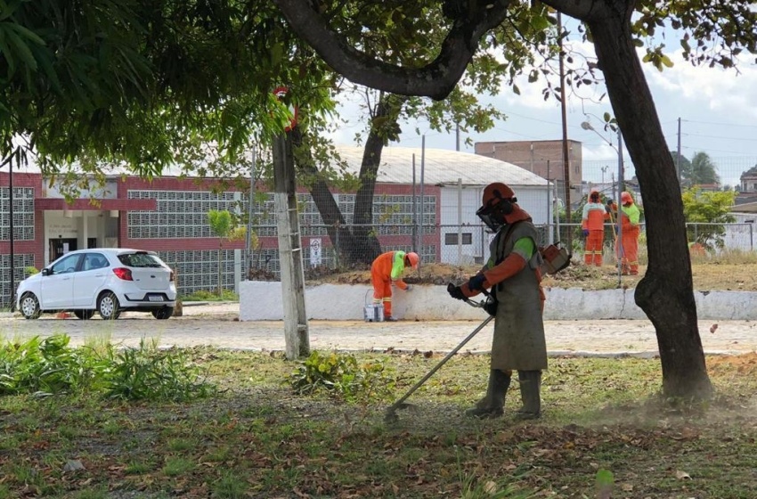 Força-tarefa de limpeza e iluminação revitaliza dependências da SMTT