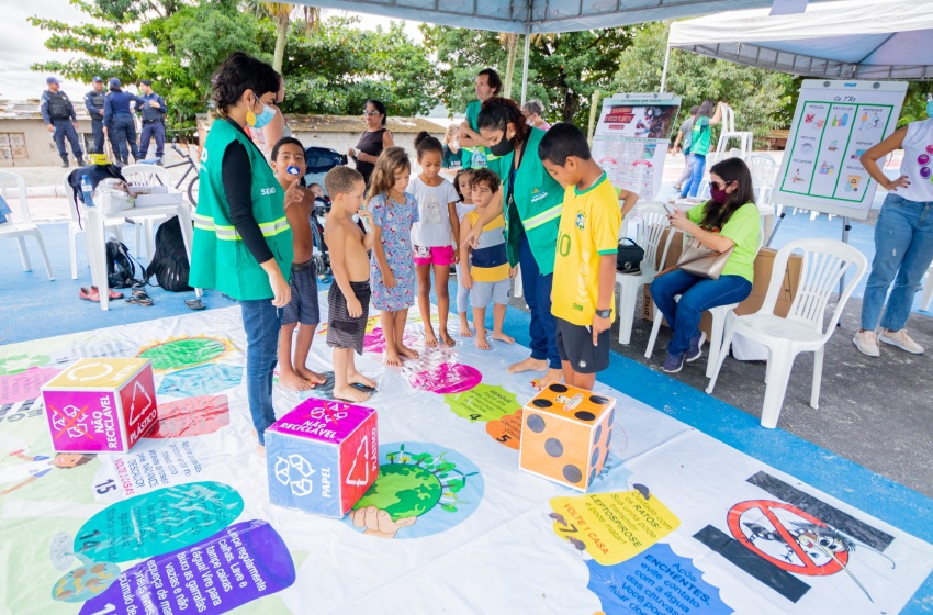 Secretaria Municipal de Educação promove atividades na abertura do Mês do Meio Ambiente