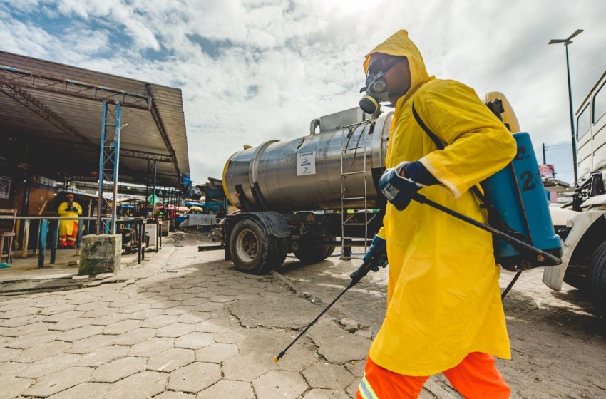 Novo Mutirão de limpeza beneficia Mercado da Produção