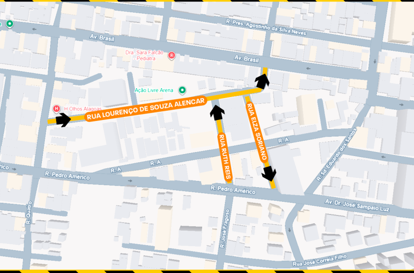 Novas alterações de sentido entram em vigor no bairro Poço no dia 11 de outubro