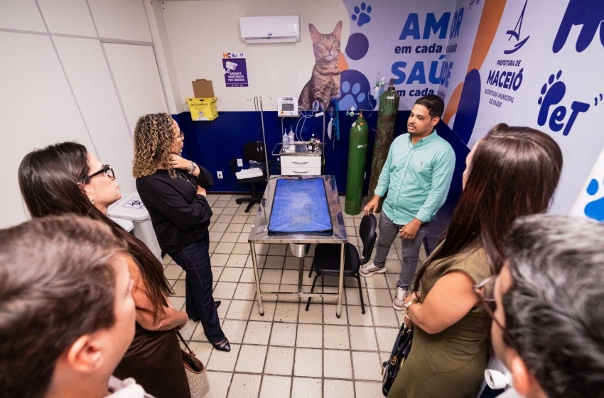 Controladoria de Maceió realiza visita técnica ao HC Pet para acompanhar execução dos serviços