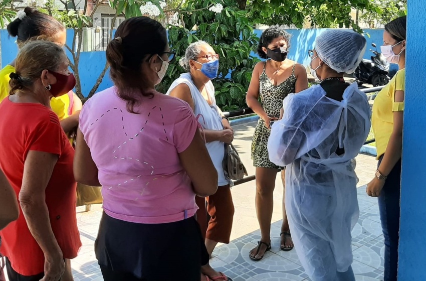 Grupo de Mulheres participa de ações do outubro Rosa no Cras Dom Adelmo