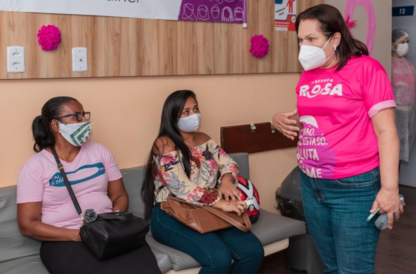 Outubro Rosa movimenta atendimento do sábado (23) no PAM Salgadinho