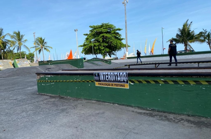 Convívio Social interdita pista de skate da Pajuçara para recuperação estrutural