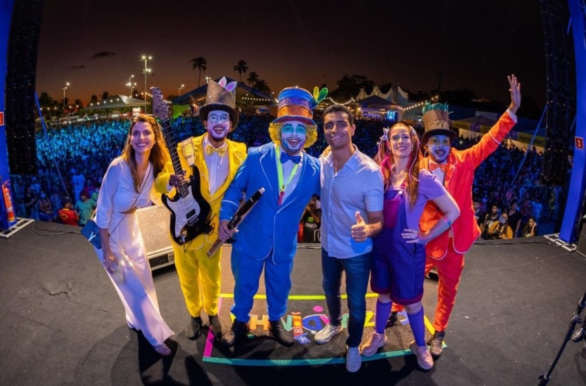 Prefeitura participa com a criançada do primeiro dia do Massayó Kids