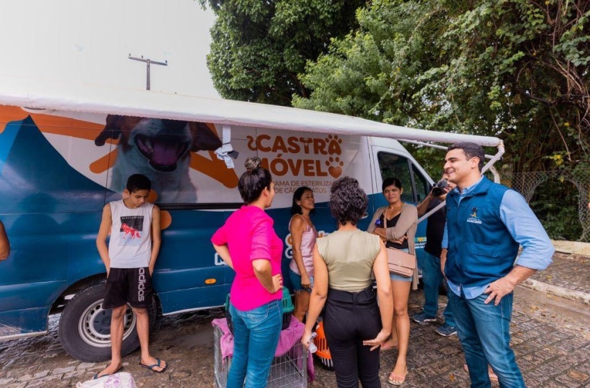 Prefeitura acompanha primeiro dia de ação do Castramóvel em Fernão Velho