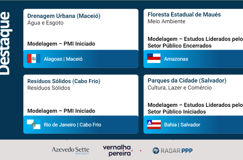 Estudo de Parceria Público-Privada de drenagem urbana em Maceió é destaque nacional