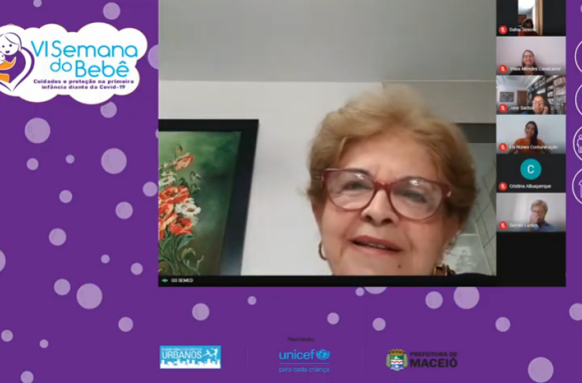 De forma virtual, Prefeitura de Maceió inicia VI Semana do Bebê