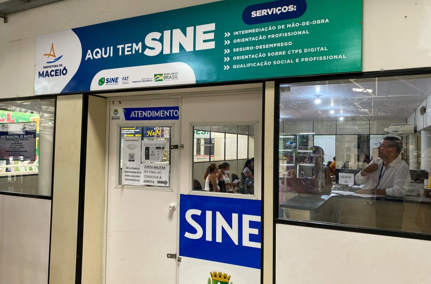 Sine Maceió oferece 90 vagas em regime home office com início imediato