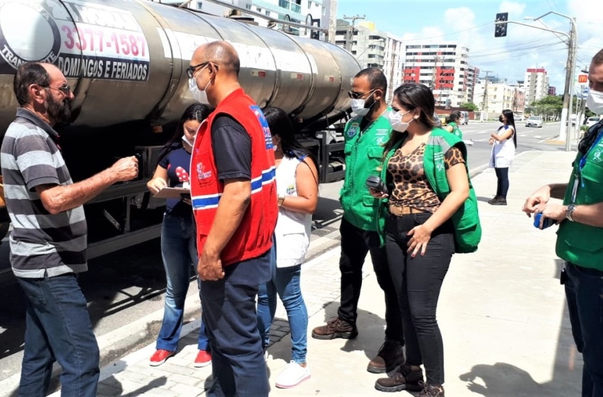 Vigilância em Saúde Ambiental intensifica fiscalização a carros-pipa