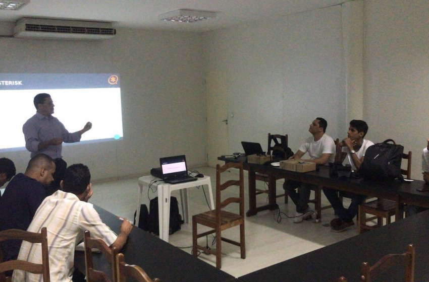 Servidores de tecnologia passam por capacitação em VOIP