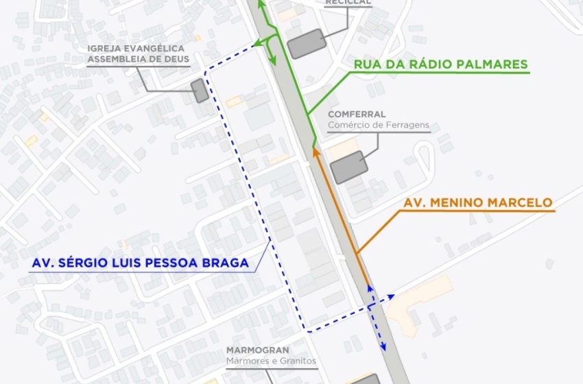 Saiba como vai funcionar o novo contorno de quadra no Antares