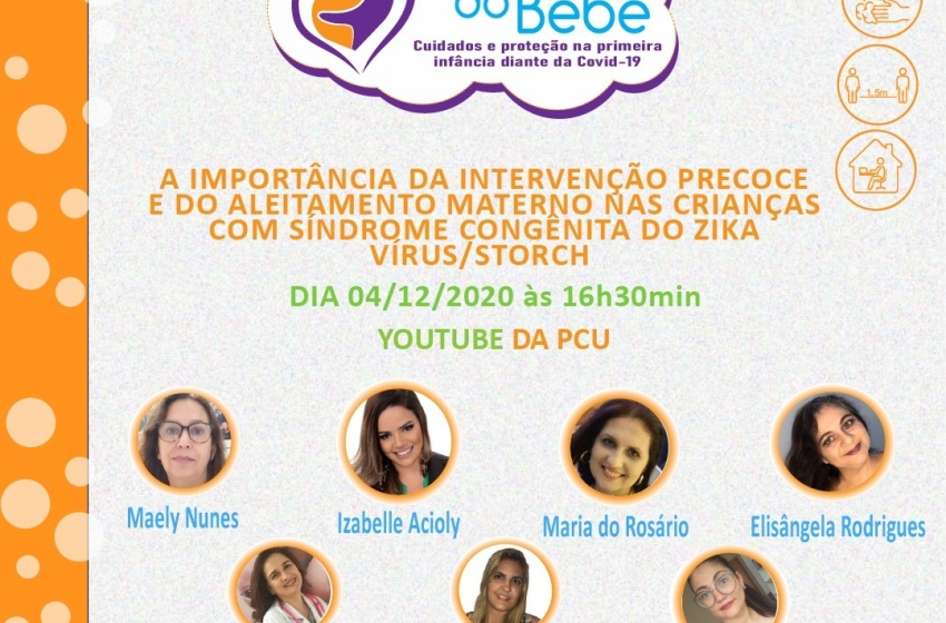 SMS aborda importância da amamentação para bebês com microcefalia