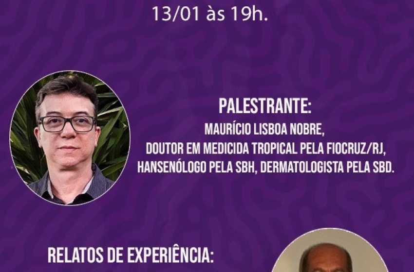 Janeiro Roxo: Webinário fala sobre tratamento da hanseníase