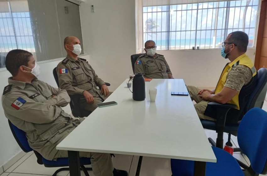 Superintendente da SMTT faz visita institucional ao comando do BPTran