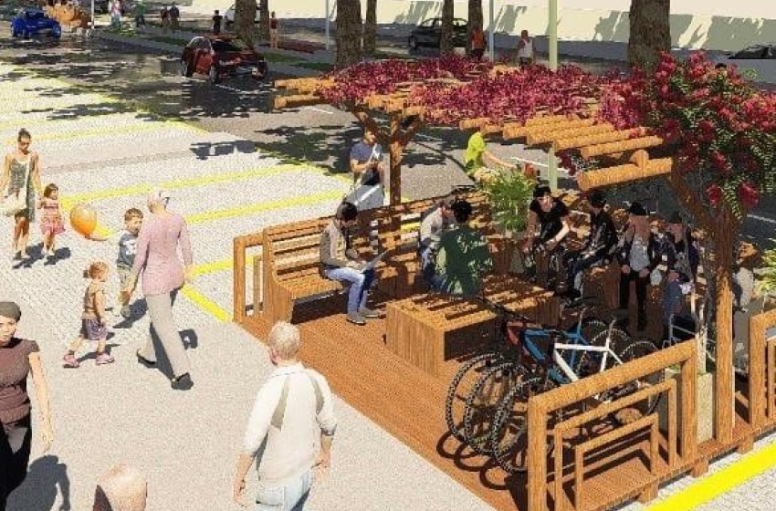 Parklets serão implantados em vias públicas de Maceió