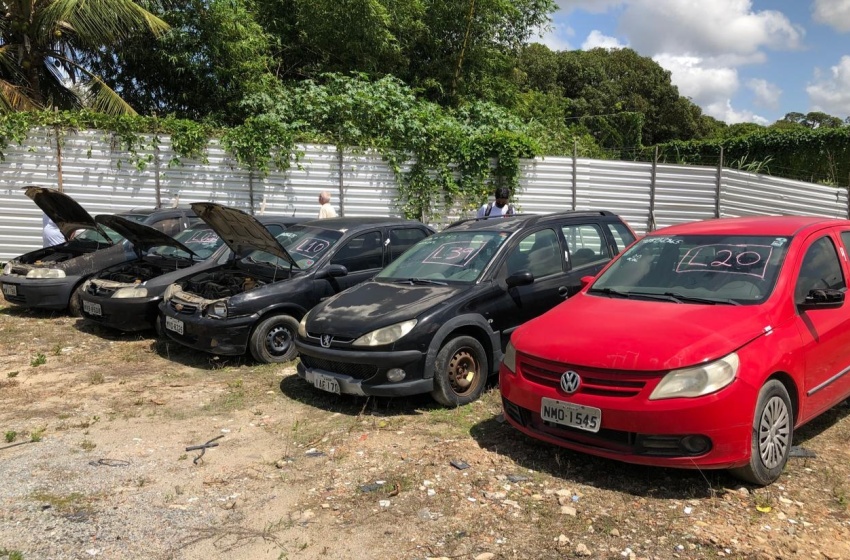 Veículos apreendidos pela SMTT serão leiloados nesta terça-feira (13)