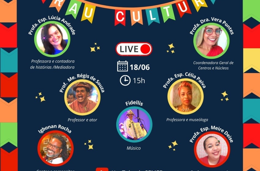 Educação promove Sarau junino online