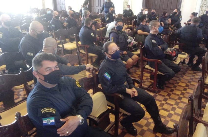 Guarda Municipal recebe treinamento para combater violência contra a mulher