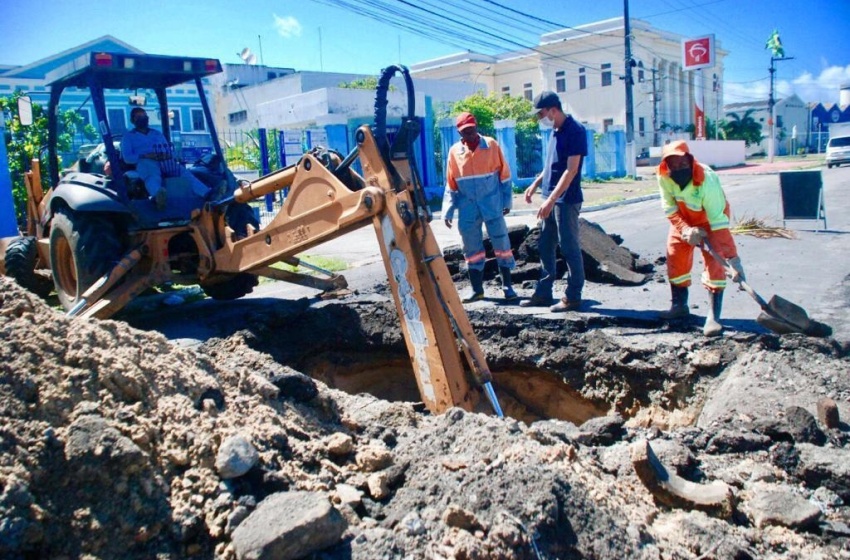 Infraestrutura intensifica serviços de reconstrução para evitar transtornos em rede de drenagem