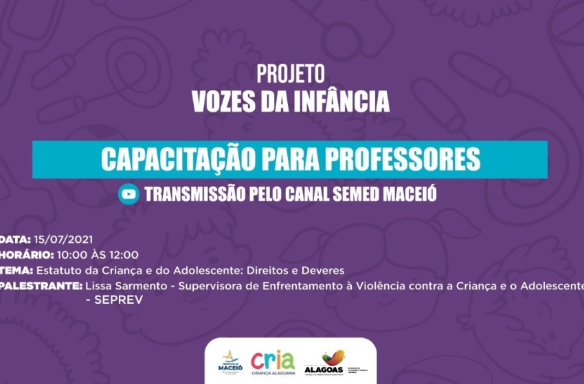 Educação e Seprev lançam projeto de prevenção à violência contra crianças