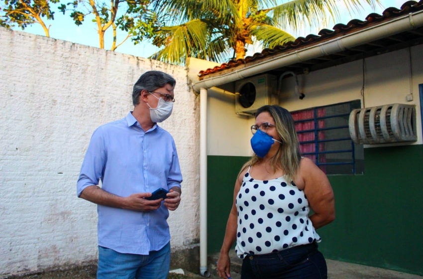 Secretário de Educação visita mais três escolas da rede municipal