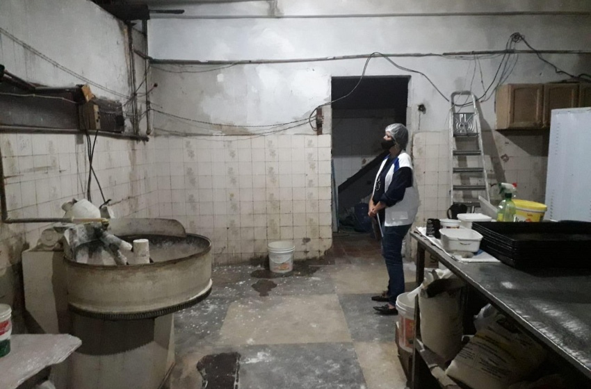 Vigilância Sanitária interdita panificação por estar fora das normas sanitárias