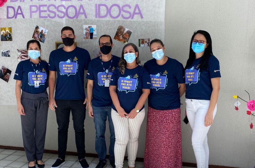 Iprev participa do dia do idoso da Secretaria Municipal de Saúde