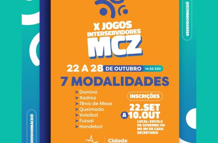 Servidores de Maceió se animam com a 10ª edição dos Jogos da Integração