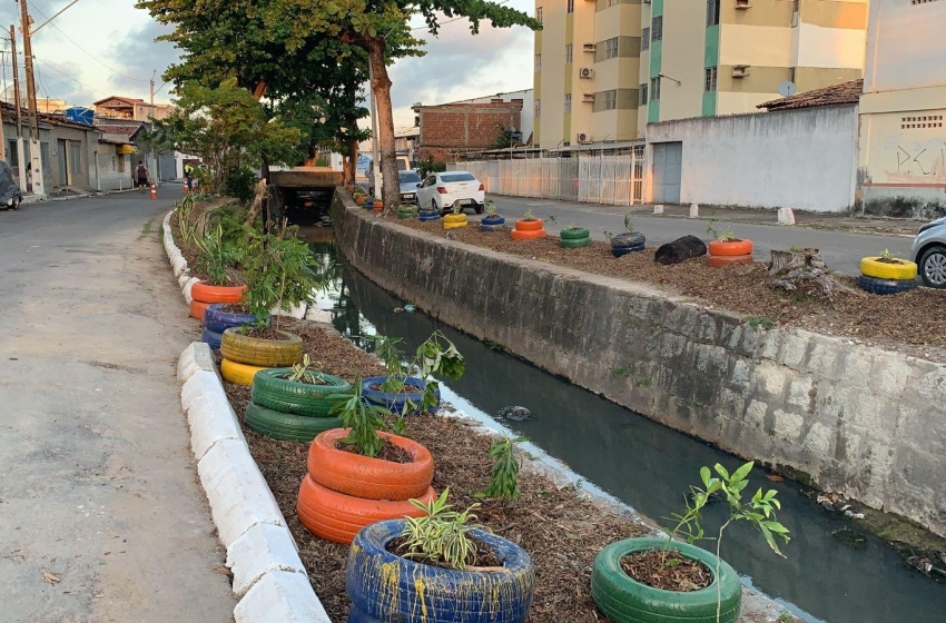 Desenvolvimento Sustentável revitaliza ponto de lixo no bairro do Poço