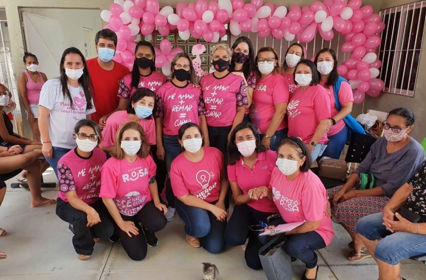 USF Ouro Preto encerra Outubro Rosa com palestras e cuidados para a saúde da mulher