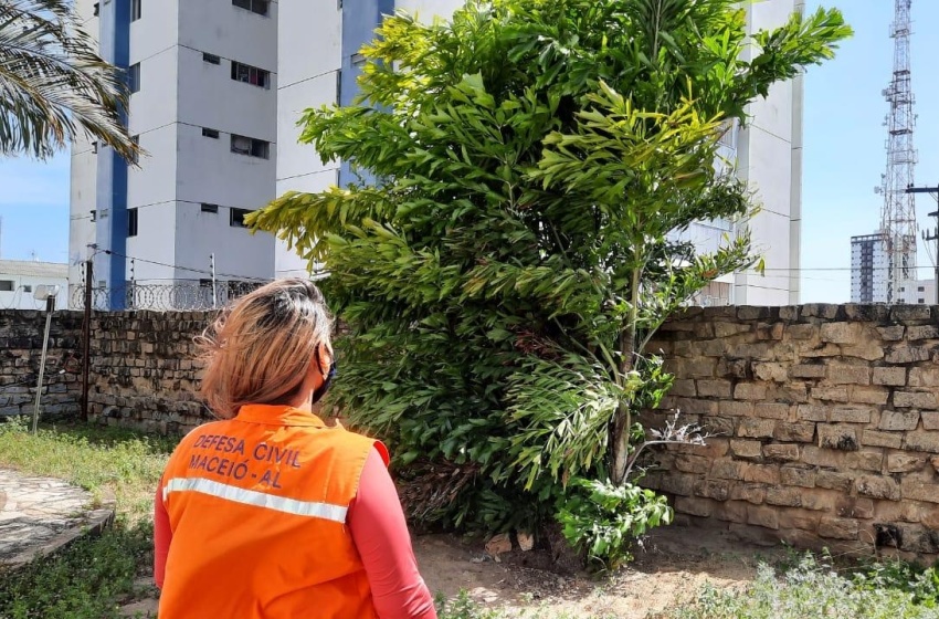 Defesa Civil Maceió alerta sobre rajadas de ventos que podem chegar a 45km/h