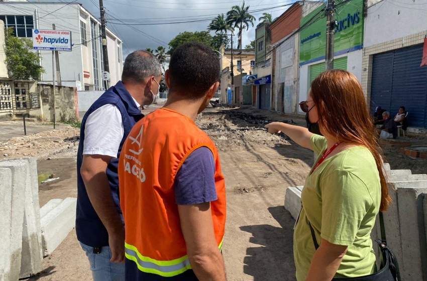 Obras de requalificação do Centro serão retomadas nesta terça-feira (16)