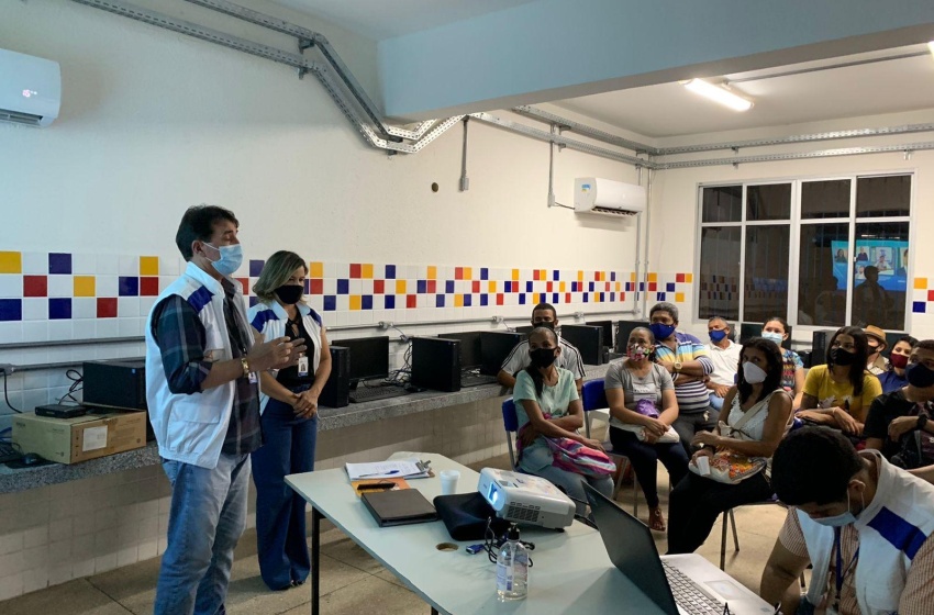 Vigilância Sanitária promove palestra educativa sobre cuidados necessários nos supermercados