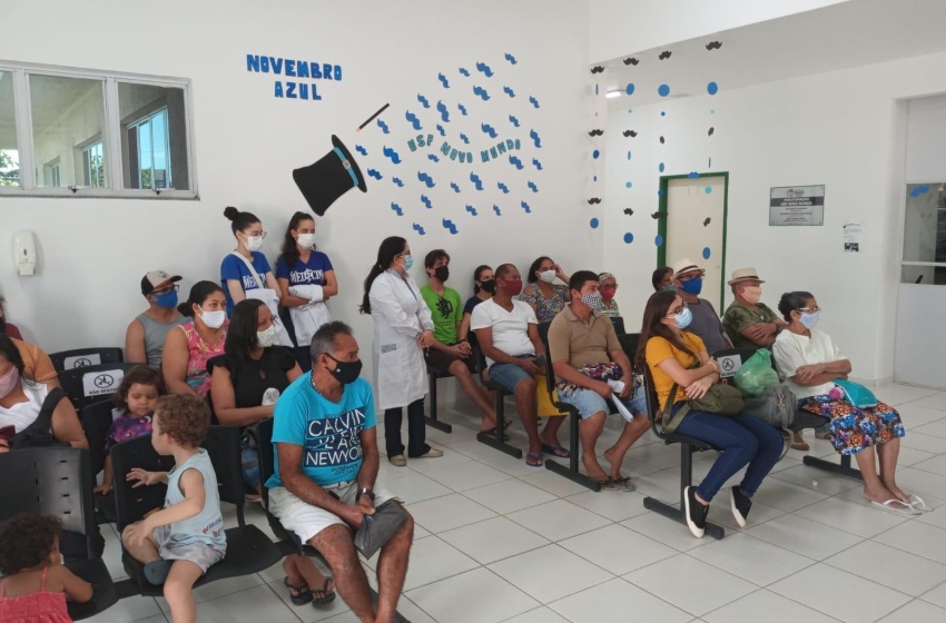 USF Novo Mundo promove ação para sensibilização do Novembro Azul
