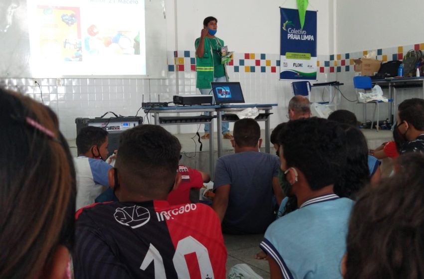 Educação ambiental: Ação chega à Escola Municipal Zumbi dos Palmares, no Clima Bom