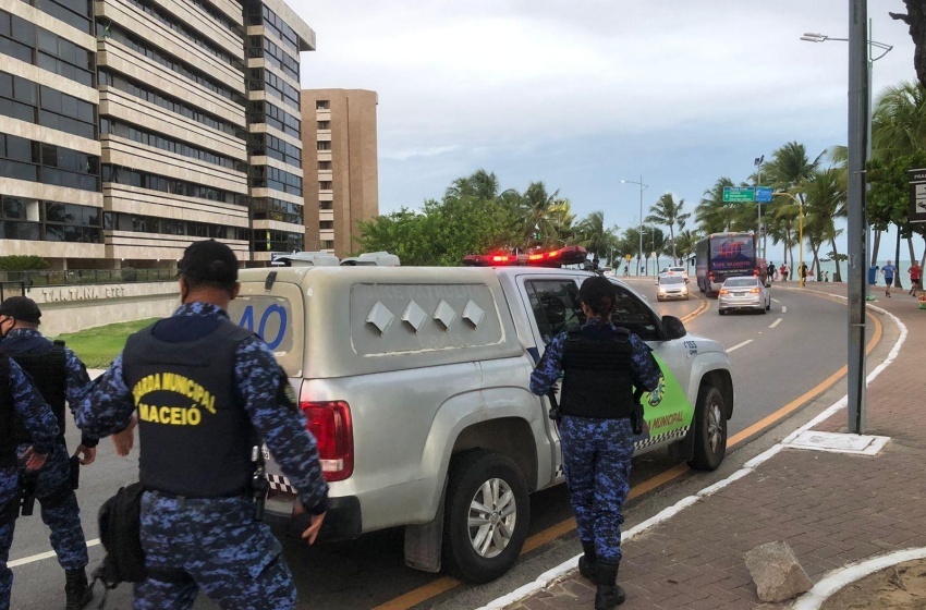 Guarda Municipal de Maceió faz prisão em flagrante na Pajuçara