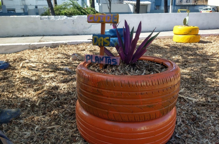 Desenvolvimento Sustentável revitaliza antigo ponto de lixo no Conjunto Santo Eduardo