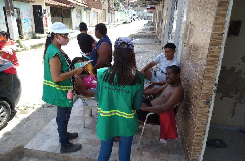 Desenvolvimento Sustentável realiza educação ambiental no bairro Bom Parto