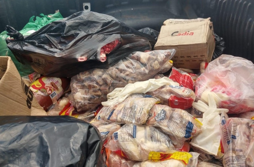 Vigilância Sanitária apreende 650kg de alimentos no fim de semana