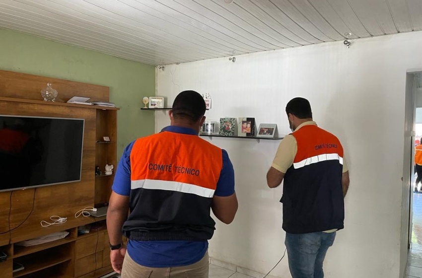 Defesa Civil e Comitê Técnico realizam monitoramento em áreas dos Flexais