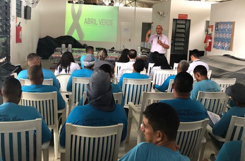 Cerest Maceió promove palestra educativa em alusão ao Abril Verde