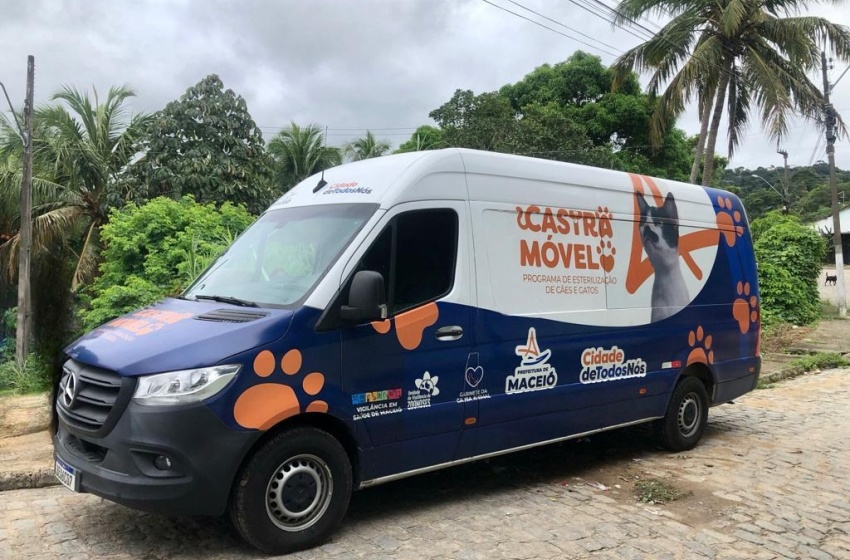 Equipe do Castramóvel fará atendimento de cães e gatos dos moradores de Fernão Velho