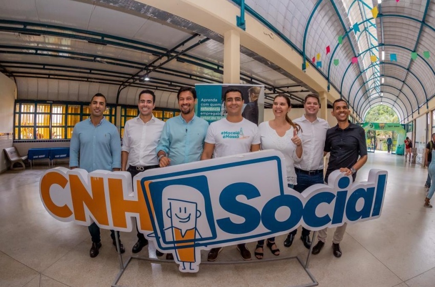 Prefeitura lança 100 novas vagas para o CNH Social e destaca atuação do Município para oportunizar maceioenses