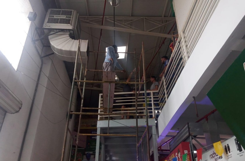 Equipes da Semtabes reforçam manutenções em mercados, Shopping Popular e Centro Pesqueiro