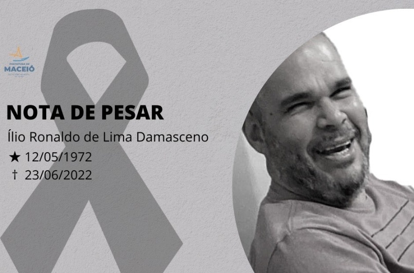 Saúde emite nota de pesar sobre falecimento do servidor Ílio Damasceno